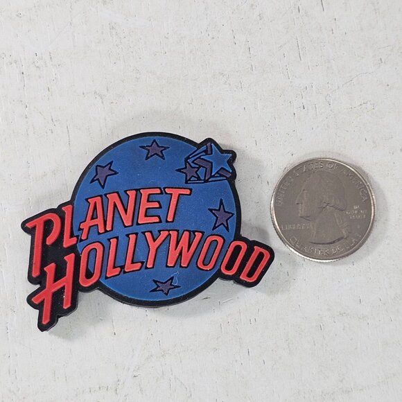 Planet Hollywood Magnet Kitchen Fridge Vintage PVC Rubber - Picture 4 of 8